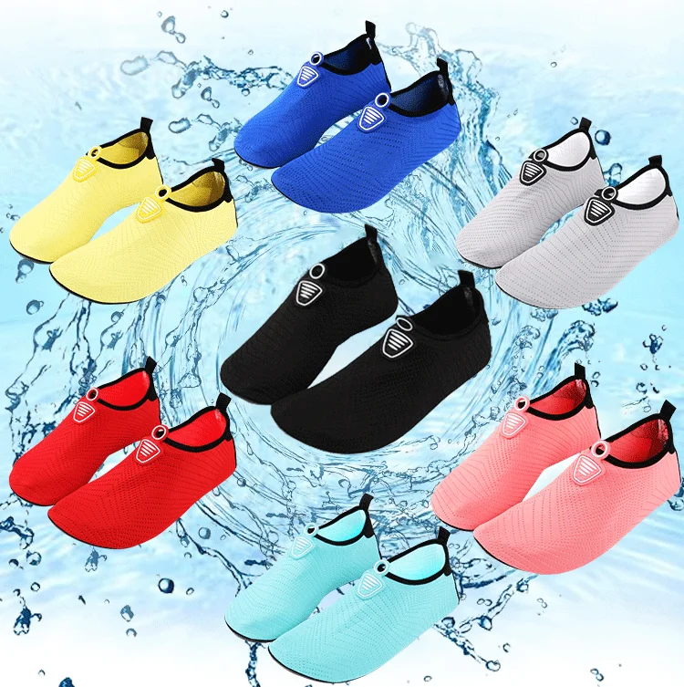 

Amazon Hot Sale Women Men Kids diving water walking swim aqua shoes, Black/blue/pink/red/green