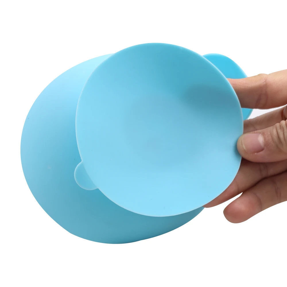 

Factory price newest pp baby feeding bowl portable travel bowls silicone supply, Blue,pink,green,yellow or panton color