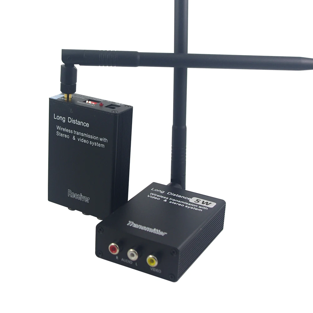

mini wireless video transmitter and receiver / 4 channels