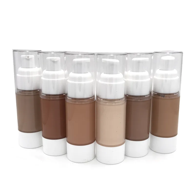 

Low MOQ custom Logo Makeup 40colors Organic Private Label liquid foundation with factory price, Multi-colored