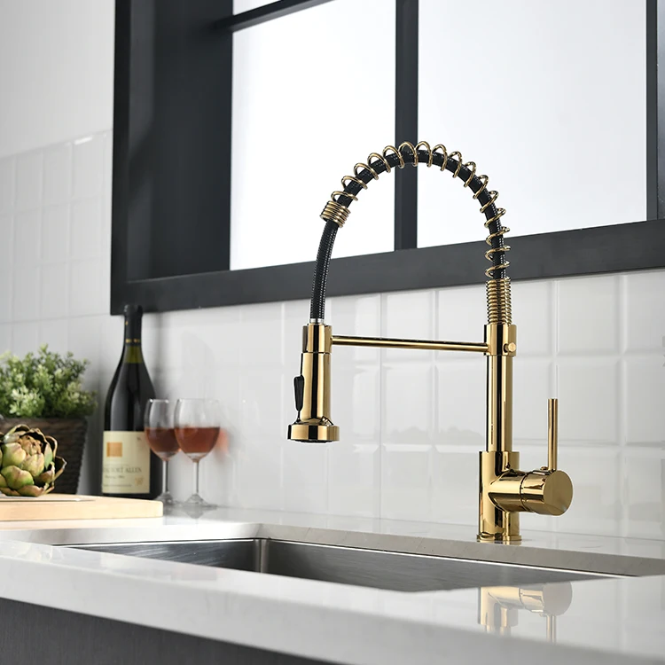 

Home Commercial Water Faucet Kitchen Modern Kitchen Accessories Brass Ceramic High Quality Single Handle Classic Contemporary