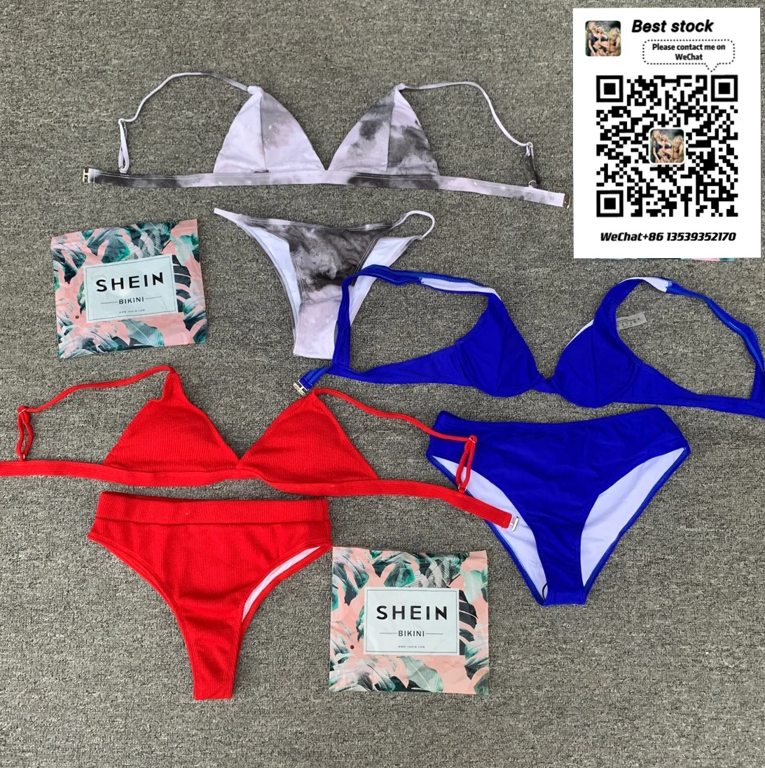 

2020 New Arrivals Short Sleeve Print Patchwork One-shoulder Women Summer Swimming