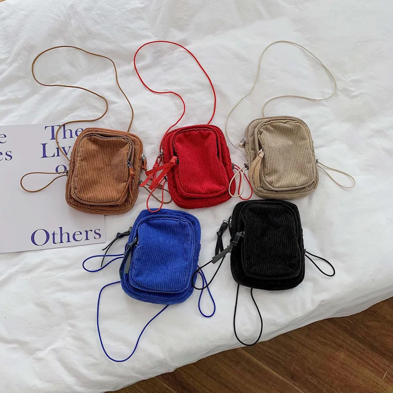 

Corduroy bag 2021 new Small bag