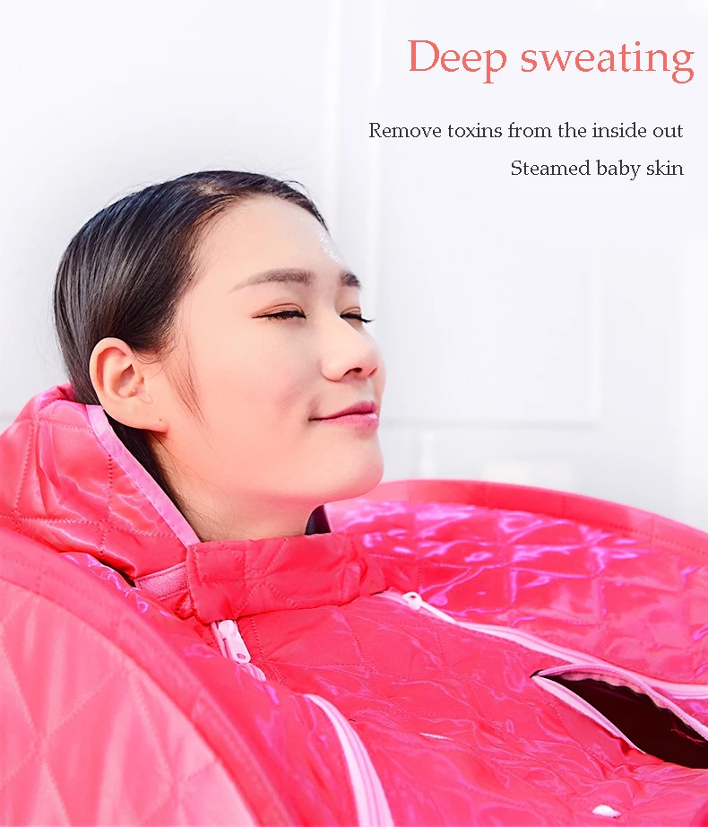 Portable Steam Sauna,Personal At Home Remote Control Steamer For Detox