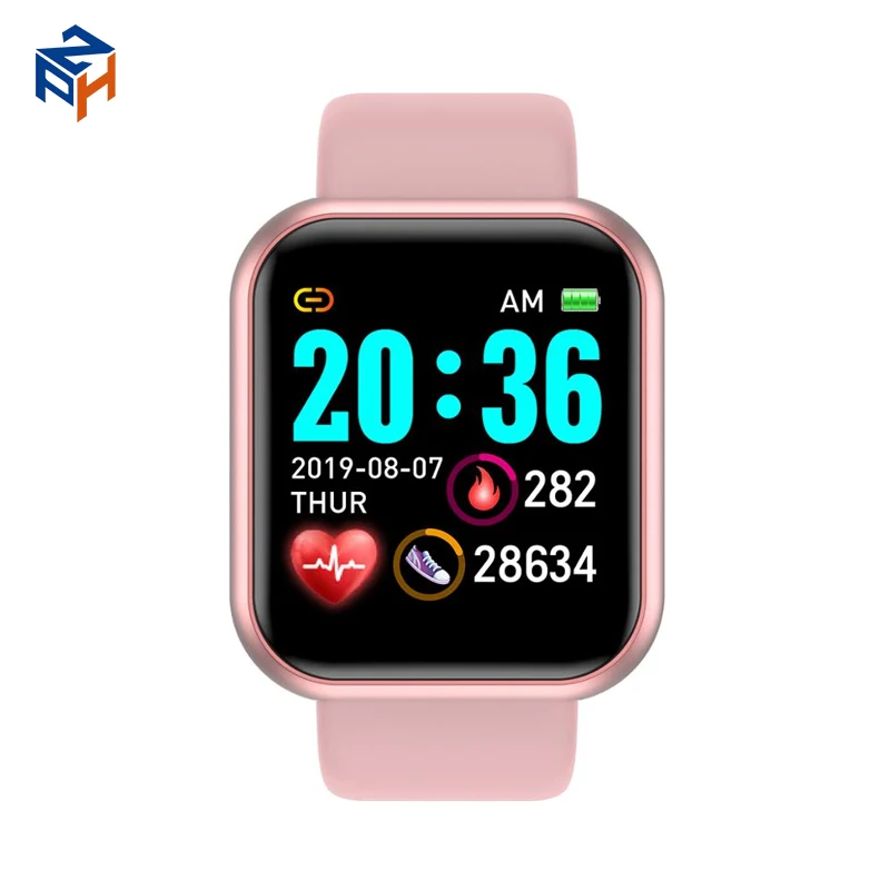 

Electronic Component Mi smart watch For Apple Band Omega Smart watch online Children Gps D20 Y68 Sport Watch, Black, white, pink