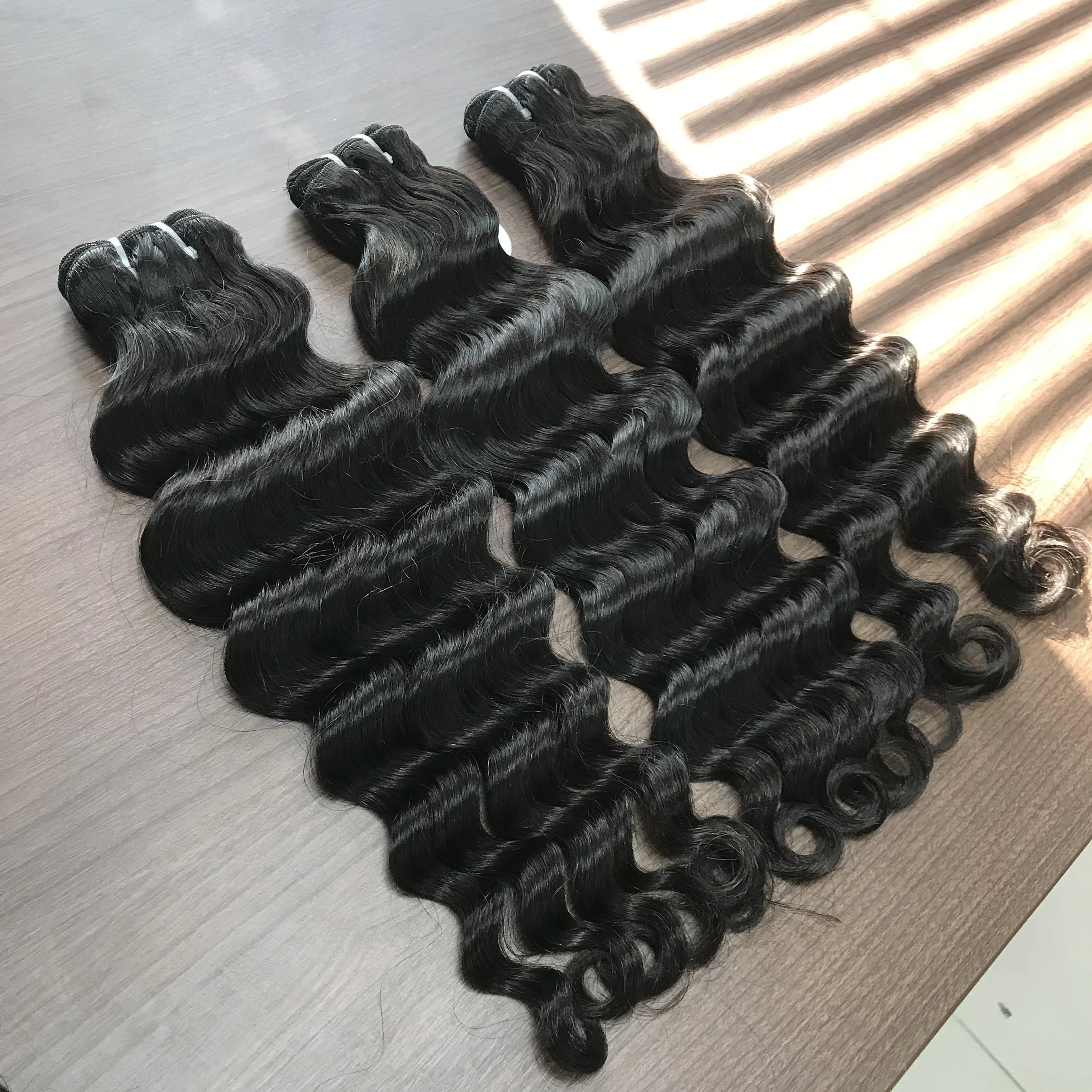 

raw virgin cuticle aligned hair extension raw virgin hair, Natural black