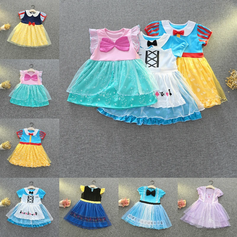 

Factory Outlet 2021 New Children's Chiffon Skirt Cute Girl Dress Wholesale