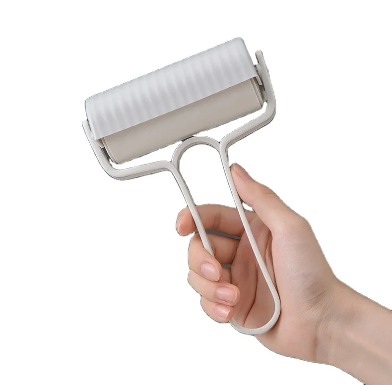 

Reusable Pet Hair Remover Roller Dog Cat Fur Sticking Roller, Grey