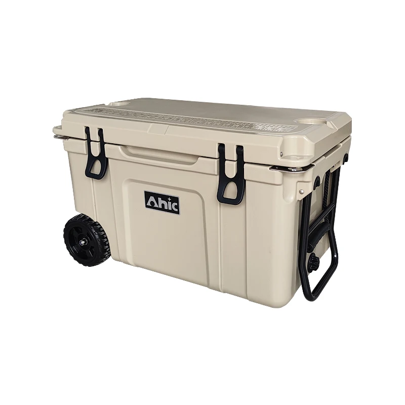 

High quality Wholesale Rotomolded Ice Chest Cooler Box Insulated Hard Cooler for Camping