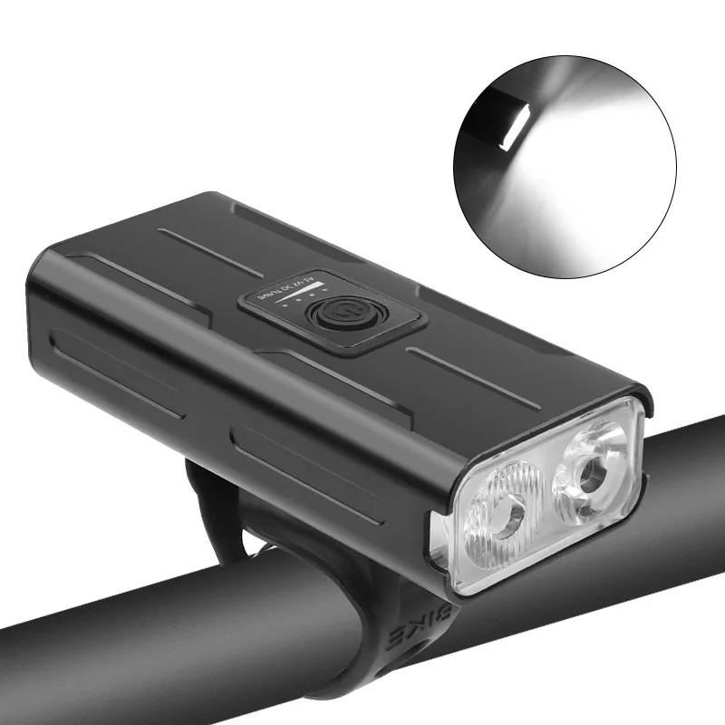 

2021 New Cycling Lamp Bike Headlight Power Flashlight Usb Rechargeable Mtb Ultralight Cycling Smart Road Bike Front Light