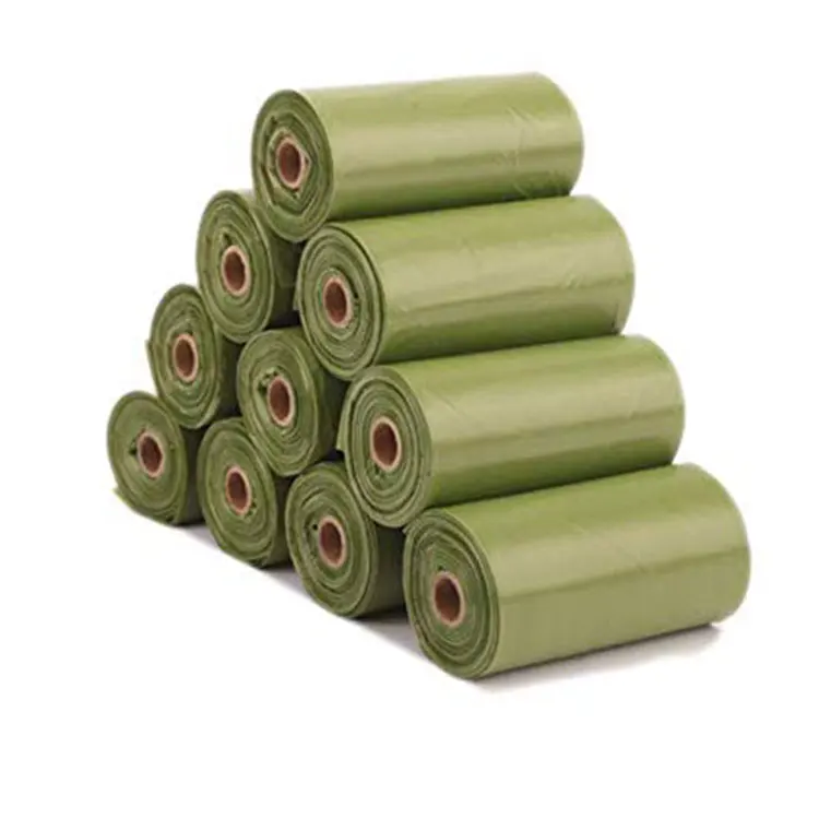 

Factory Wholesale Environmentally Friendly Biodegradable Poop Bag Compostable Dog Poop Bag Pet Poop Bag For Dog
