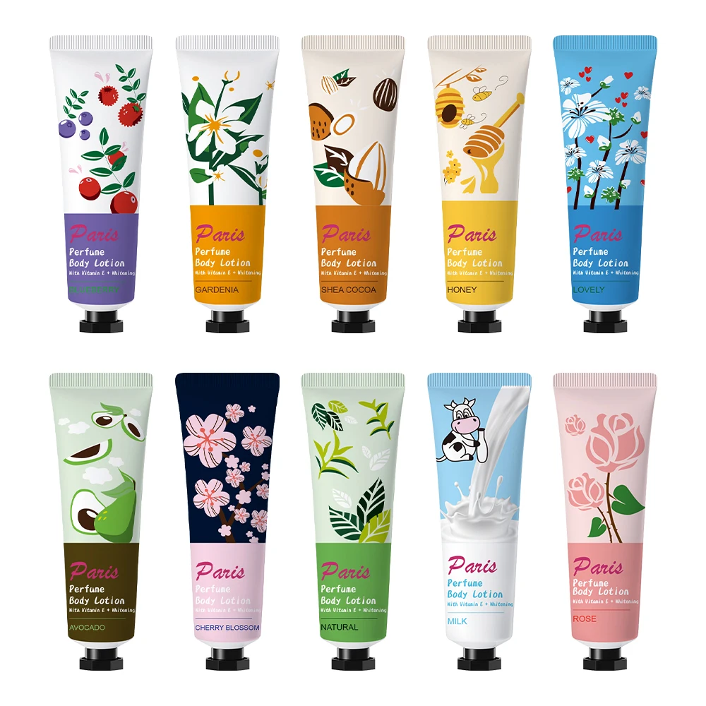 

Vegan Crena Para Manos Hand Lotion Private Label Hand Cream Set Moisturizing Whitening Hand Cream Handcream