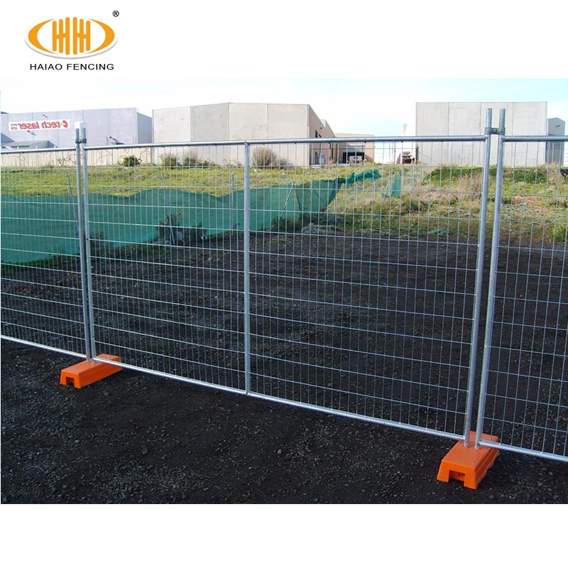 

construction site temporary security fencing panel