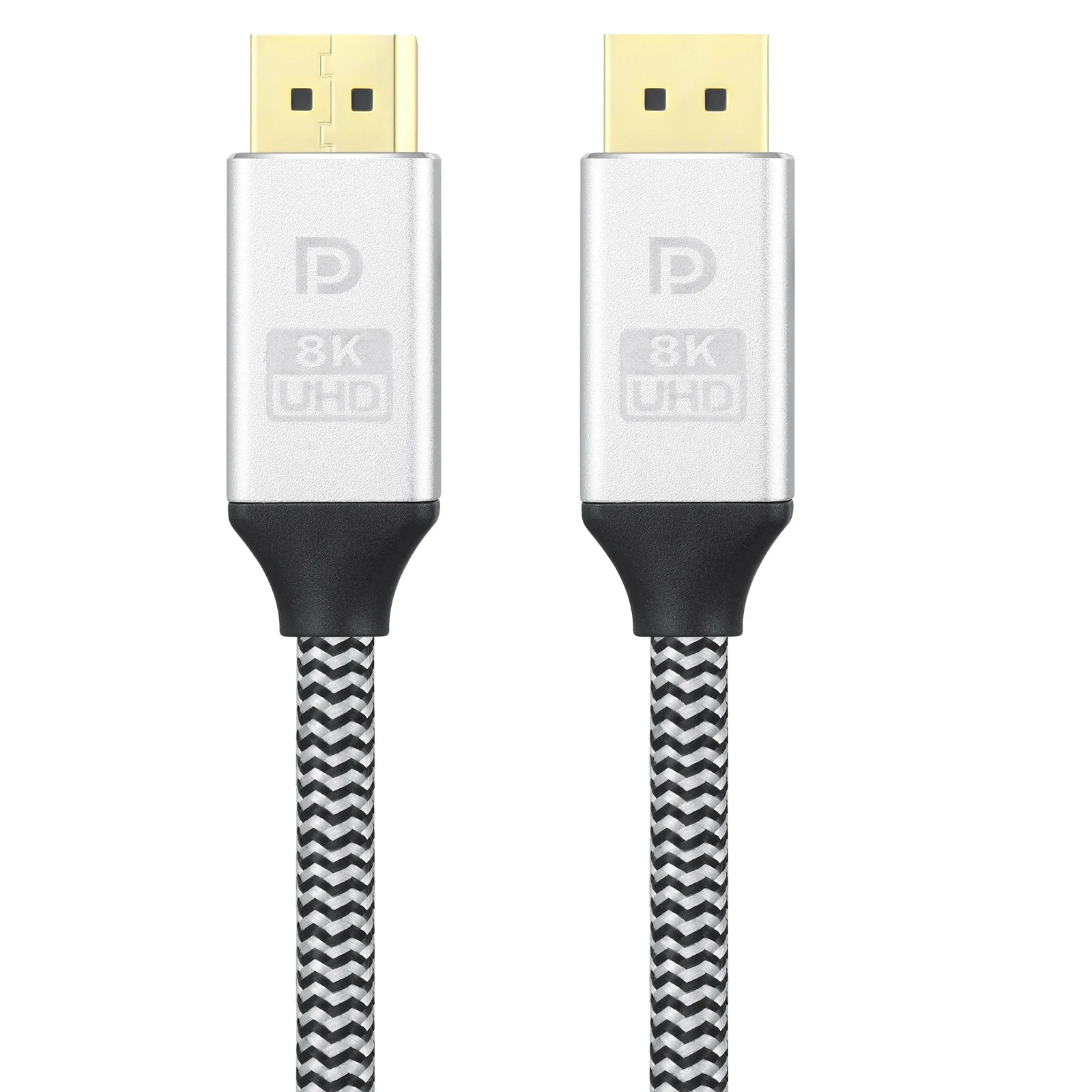 

8K DP Displayport Cable To Displayport 1.4 Cable Nylon Braided Supports 4K 144Hz 8K 60Hz 1M 2M 3M 5M