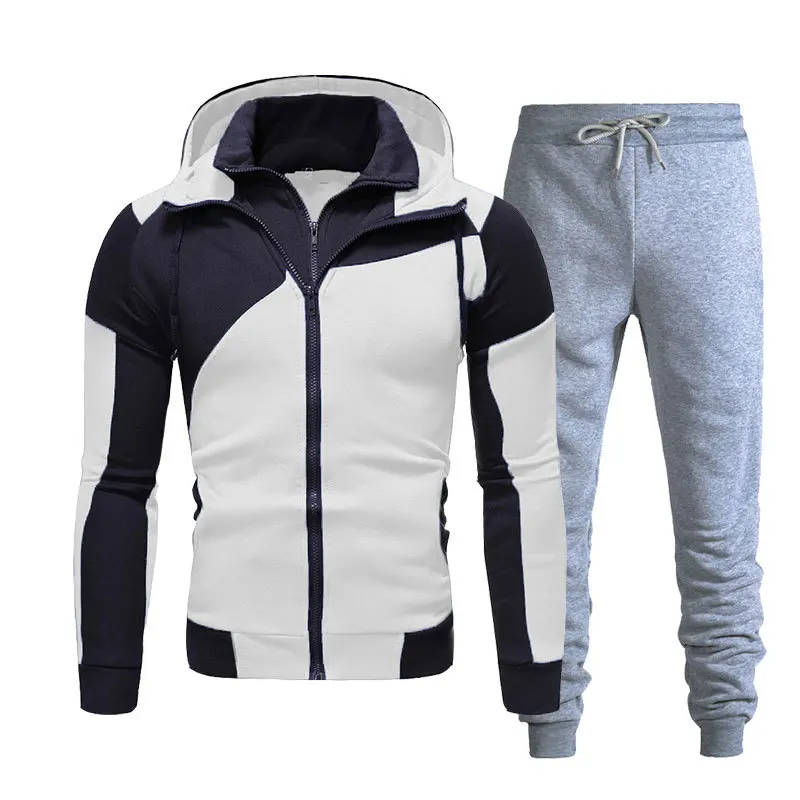 

Factory High Quality Fashion Short Custom Slim Fit Mens Tracksuit Sportswear Sweatsuit Set for Men