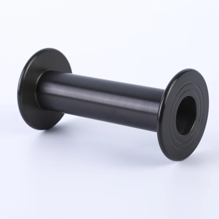
Black yarn covering machine Aluminium Bobbin for textile machine140*68mm 