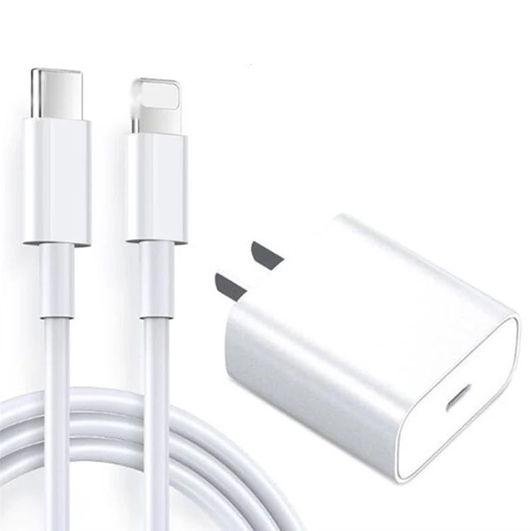 

High Quality Original Charger for Iphone Fast Charging Type-c 1m Line Plug for iphone Charger, White