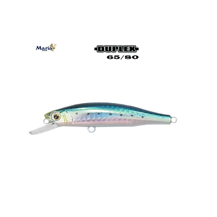 

Maria DUPLEX 65 Sink spinner lures fishing Minnow fishing deep lure blanks, B09h