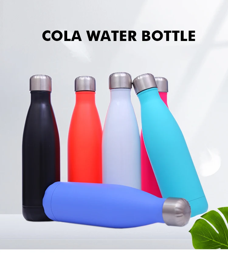 500ml Custom Logo Metal Drinking Wholesale Water Bottle Sports Bottle