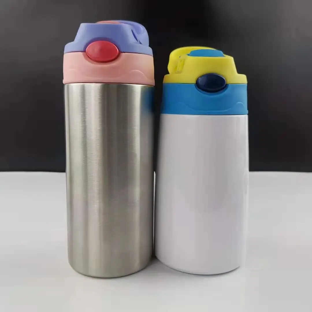 

12oz completely straight stainless steel vacuum insulated tumbler double wall sublimation blanks sippy tumbler water bottle, Pink, red, blue, yellow, green, purple