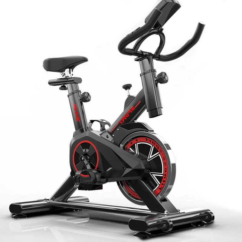 

Commercial Gym Exercise Bike, gym master Bike exercycle, Black/red