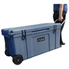 Commercial thermo wholesale large cooler box for car with wheel