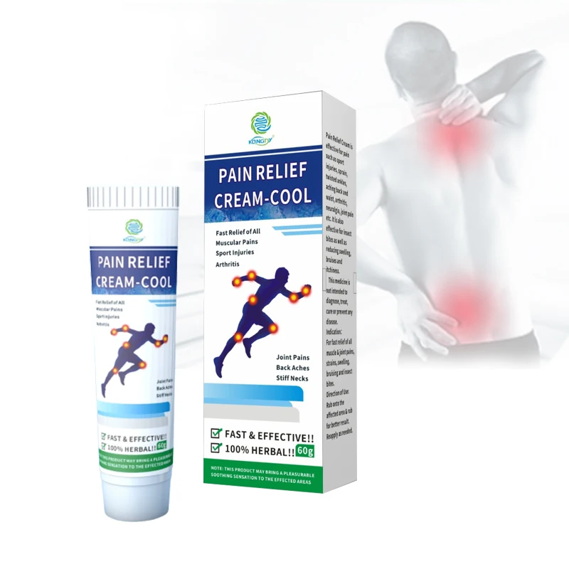 

Natural herbal OEM ODM 50g cream pain relief healing cream knee and joint japanese muscle period body pain relief gel cream