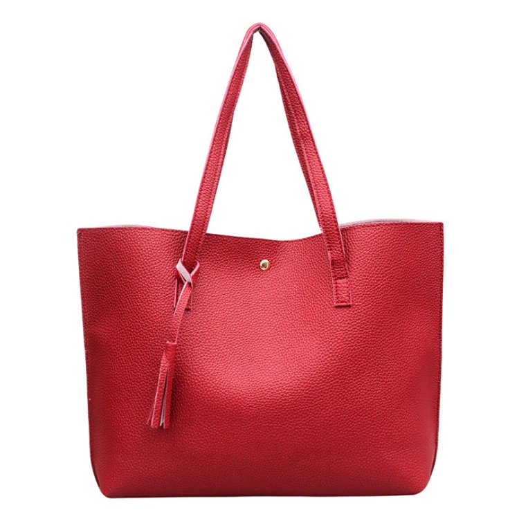 

wholesale good quality China manufacture women fashion pu handbag