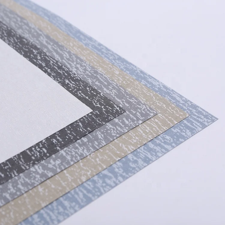 

Star 9 blackout curtain solid color roller shade fabric