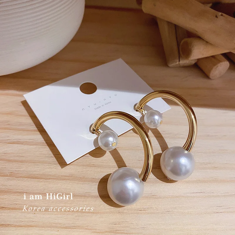 

Baoliang double pearl fashion jewelry 2020 women earring