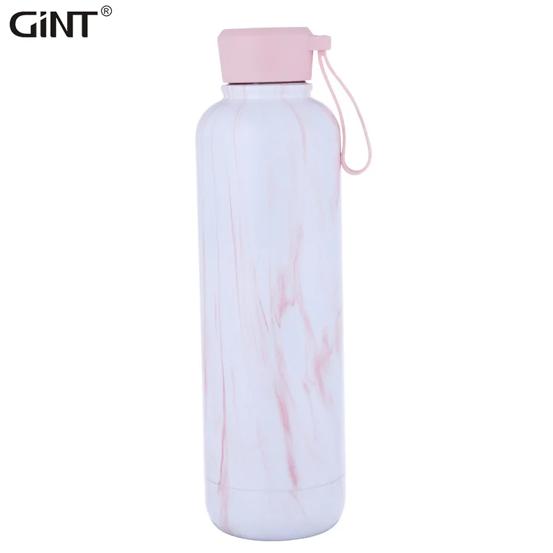 

Portable Handle Double Wall Stainless Steel Vacuum Insulated Water Bottle