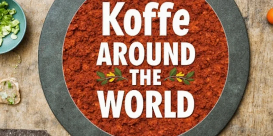 World map showing köfte variations across different countries