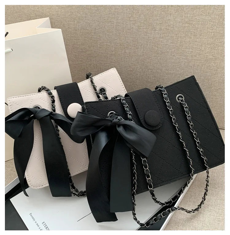

The New Fashion Ladies Bag 2020 Women Tidal Current Crossbody bag Single Shoulder Bag, Black,white