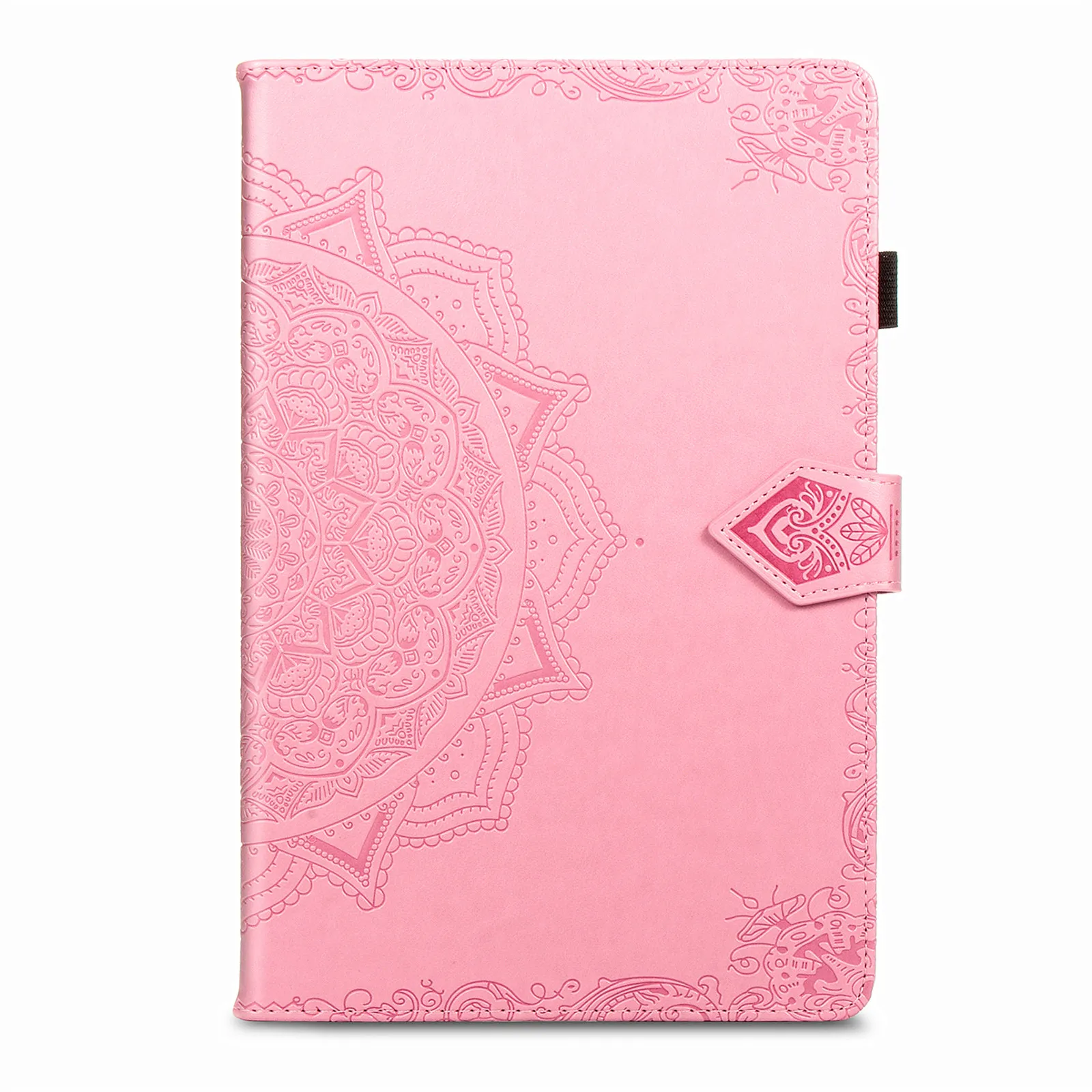 

Fundas 3D Mandala flower Emboss Flip Wallet Tablet Leather Case For Galaxy Tab S7 T870 T875