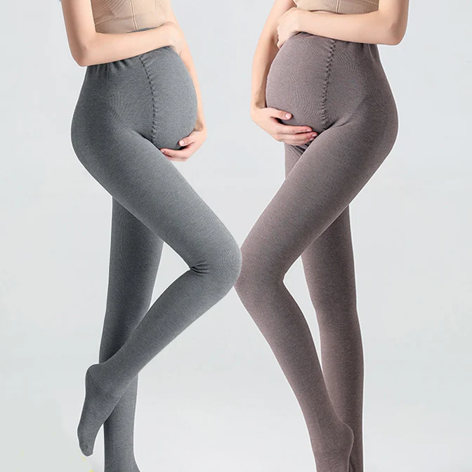 

Custom Logo wholesale maternity pregnant women leggings belly supports cotton fitness casual leggings