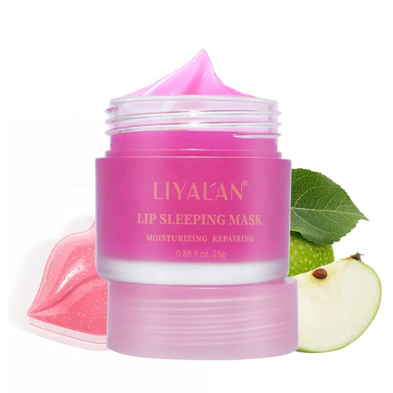 

Private Label Korean Pink Lip Maks Organic Vegan Moisturizing Collagen Lips Sleeping Mask