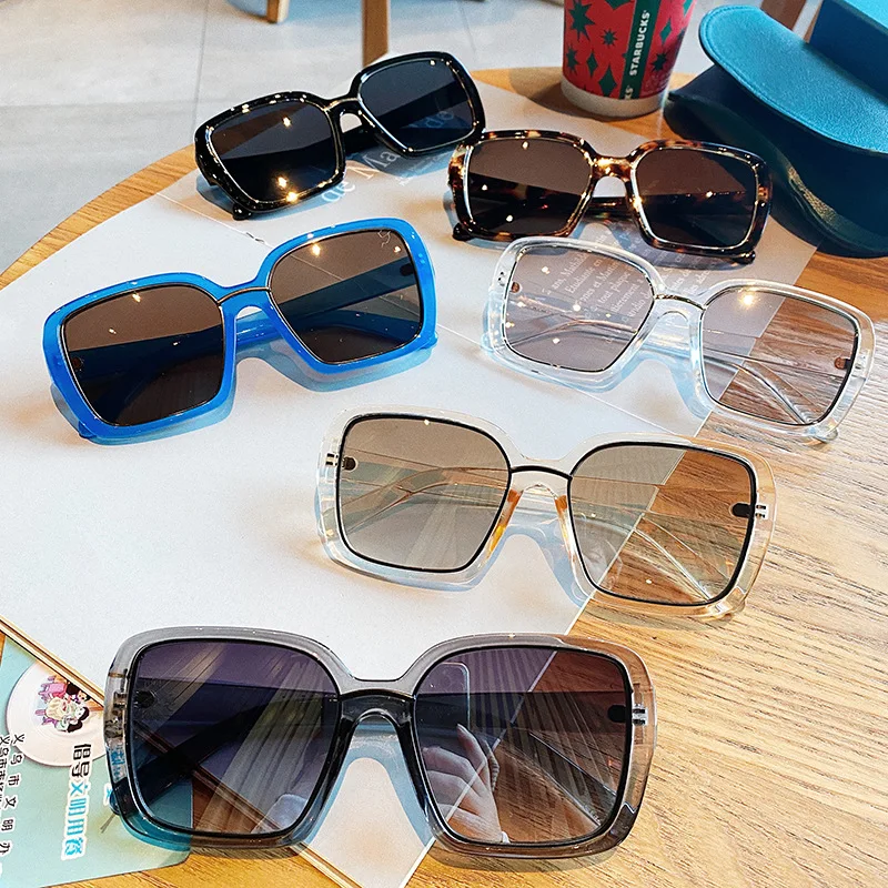 

YTSQAH4-5501 china wholesaler sunglasses classic brand design pc suqare luxury sunglasses 2021 custom logo shades, 1colors