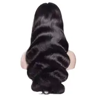 

100% human remy hair black men full lace wig with factory price Brazilian human hair wig