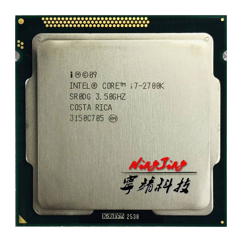 

Intel Core i7-2700K i7 2700K 3.5 GHz Quad-Core Eight-Thread CPU Processor 8M 95W LGA 1155