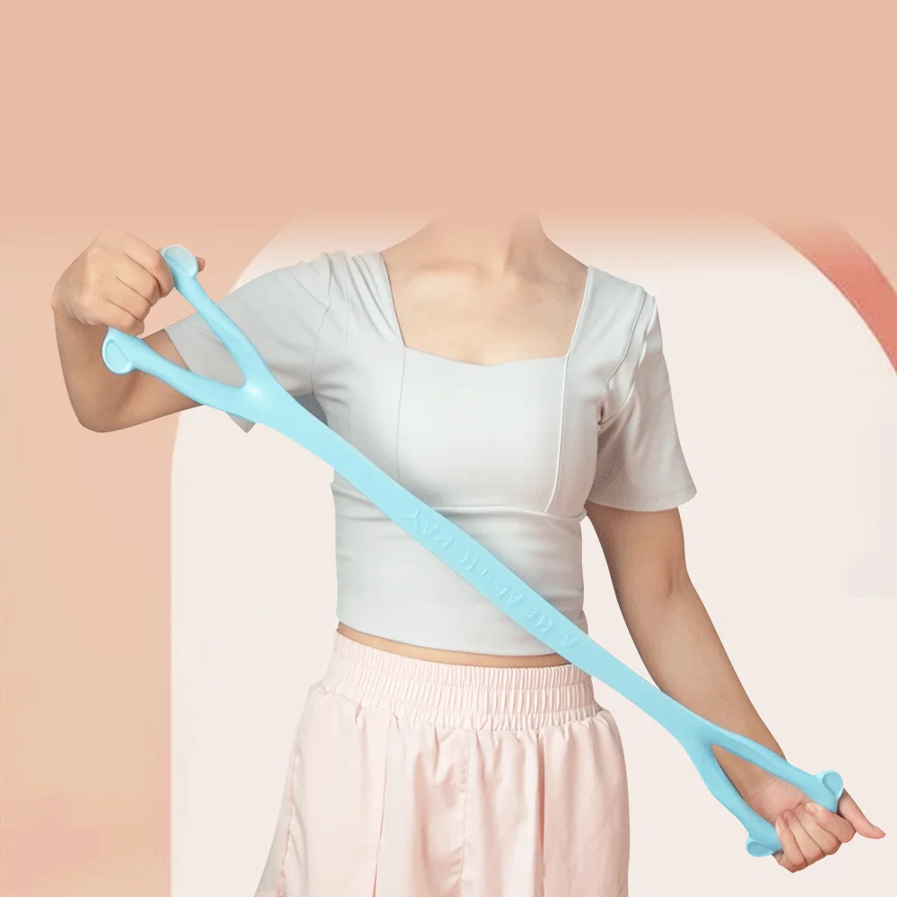 

Portable New Design Cute TPE soft Resistance band Non Slip Exercise Yoga Elastic Band, Pink/bule/grey