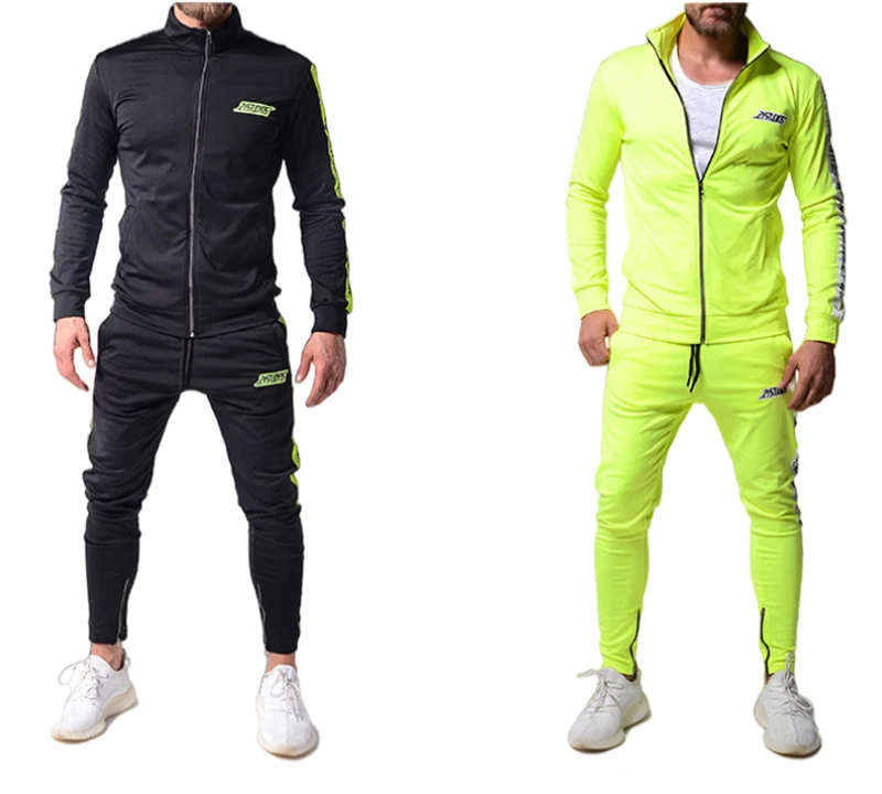 

Men's Suits Custom Logo mens track suit men sport tracksuit