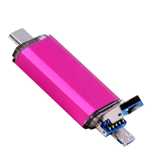 OTG Smartphone Pen Drive Memmory Stick 3 In 1 Type-C 3.0 USB Flash Drive 16GB 32GB 64GB - ANKUX.COM