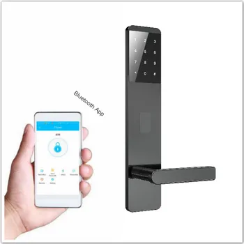 Password Bluetooth Aluminum App Rfid Card Door Lock,Villa M1 Password