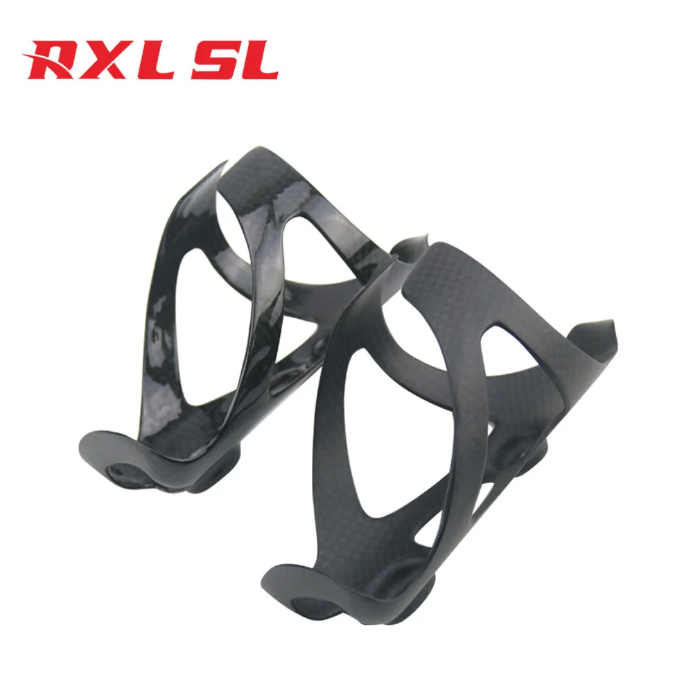 

RXL SL Carbon Bike Water Bottle Cage Holder Light 3K UD Matte Glossy Cycling Lightweight Bicycle Tools Bottle Cage, Black