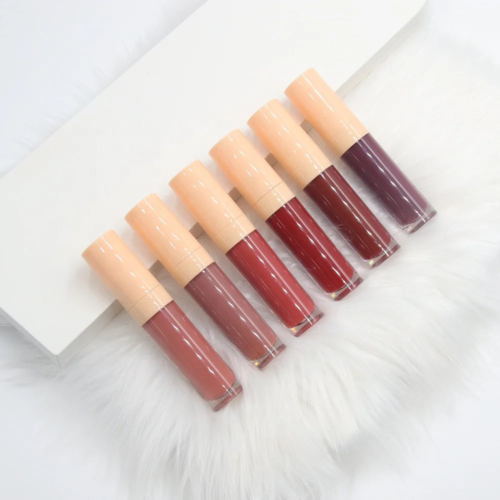 

High Quality Lightweight Gloss liquid Lipstick Fragrance Free Cruelty Free Private Label Velvet Lip Gloss