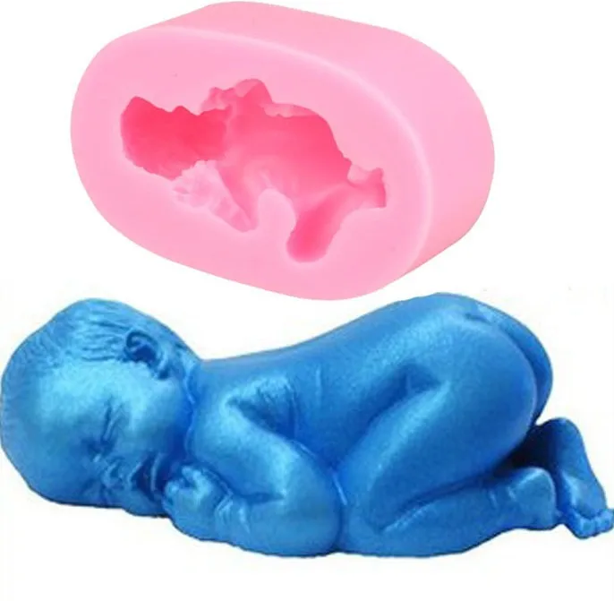 

Baby Shape Silicone Mold Sugar Chocolate Mold Fondant Cake Decorating Tool
