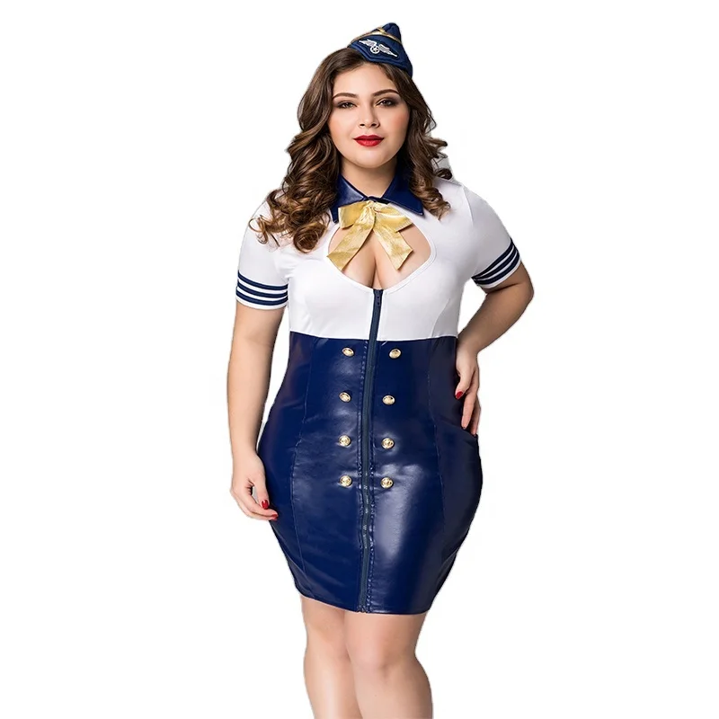 

plus size stewardess costume