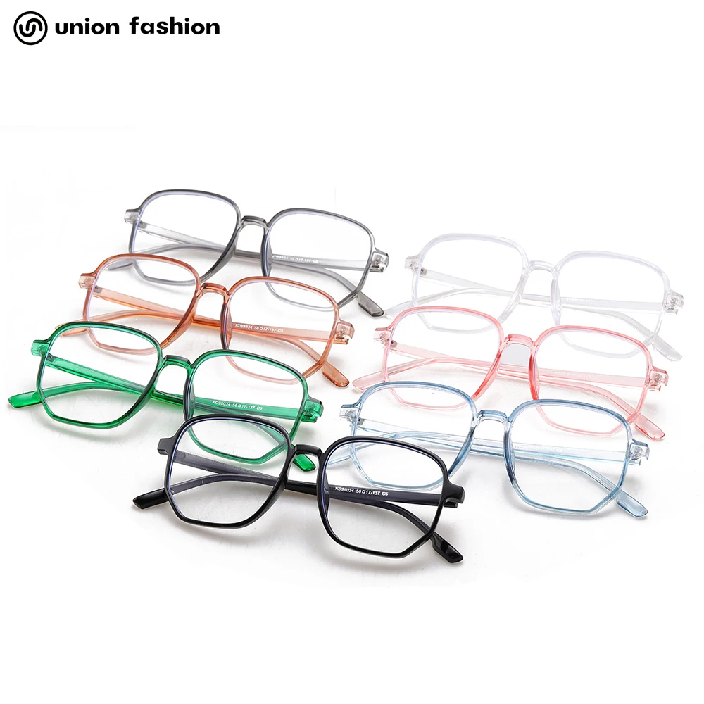 

Hot Selling Fashion Retro Clear Color Oversized Computer Anti Blue Light Glasses, 7 colors