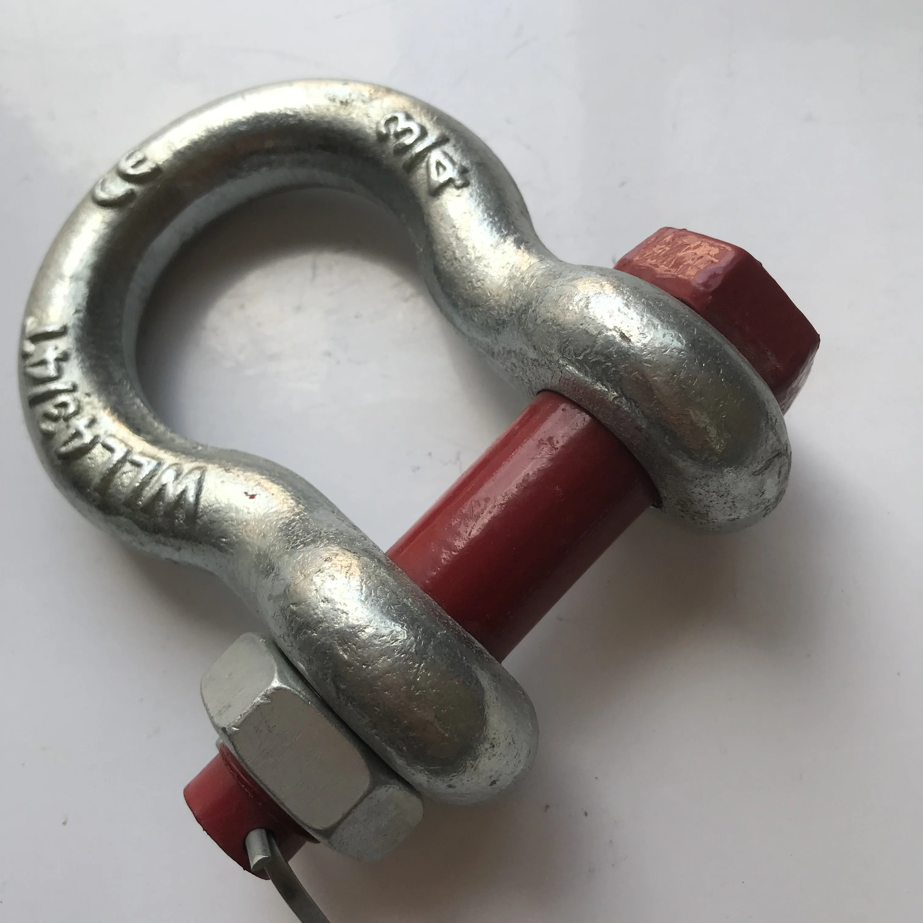 Wholesale 4 Part Shackle Us Type Screw Pin 100 Ton 150 Ton Bolt Chain