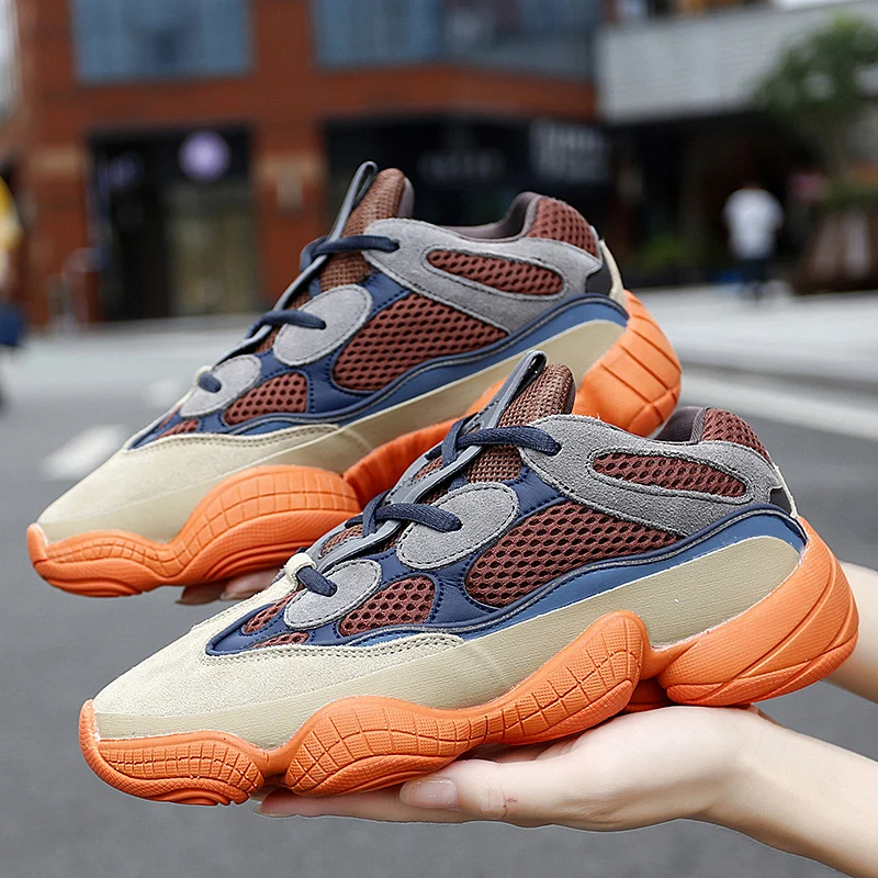 

Original High Quality Genuine Leather Men Yeezy 500 Style Women Fashion Sneakers Yeezy Shoes, Optional